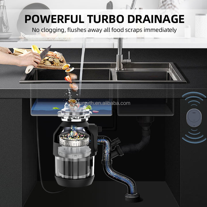 High Quality Kitchen Food Waste Disposer Under Sink Kitchen Garbage Disposal 2.0L