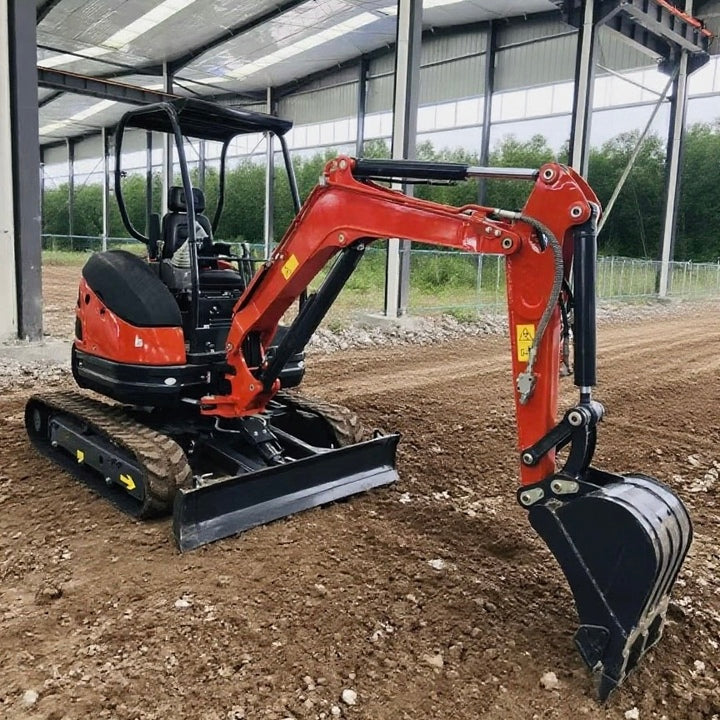Mini Excavator EPA Kubota Engine Crawler Micro Digger 2.5 Ton Hydraulic Farm Small Excavator for Sale