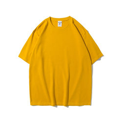 HIC High Quality Heavyweight 280gsm 100% Cotton Oversized Printed Embroidered Plain Tee plus size men's custom t shirt