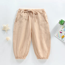 Children Pants Kids Pants Children Loose Casual Patchwork Trousers Girls Kids Oversized Pants