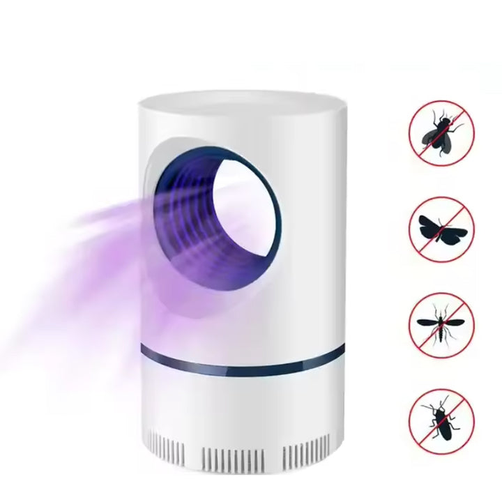Electric USB-Powered Summer Mosquito Killer Lamp, Indoor Fly Trap Mini Mosquito Suction Lamp