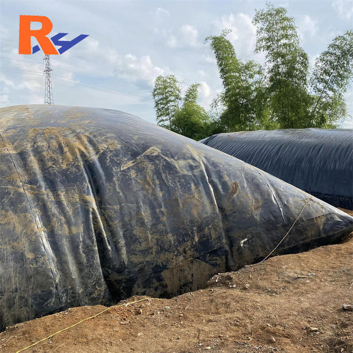 Biogas Storage Delivery and Treatment System Anaerobic Digester tank in Ground Biogas Reactor Geomembrane for Palm Oil Mills