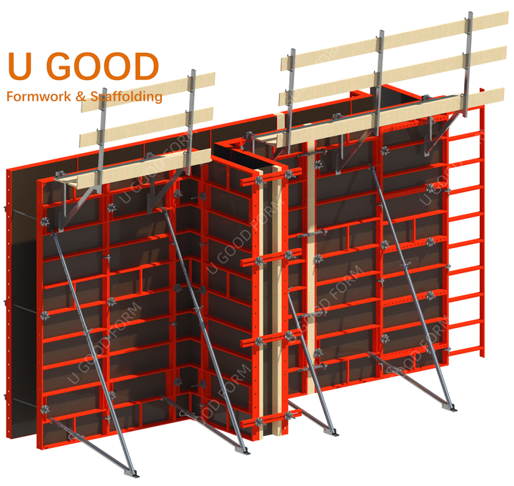 High Quality Building Formwork Steel Peri Doka Huennebeck Trio Frami Frami Framax Xlife Rasto Formwork for Column Wall MOULD