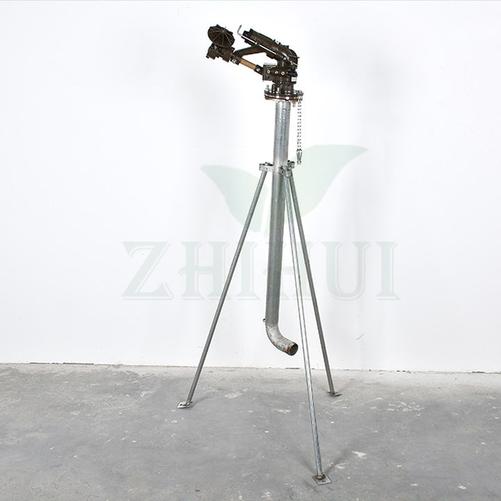 Rain Gun Sprinkler Irrigation System 2 Inch Rain Gun Sprinkler 360 Degree Rotation Long Range Rain Gun Sprinkler