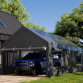 Wholesale Price Outdoor Carport Tent ,13*20 ft With Two Removable Sidewall,car Tent,garage Carport