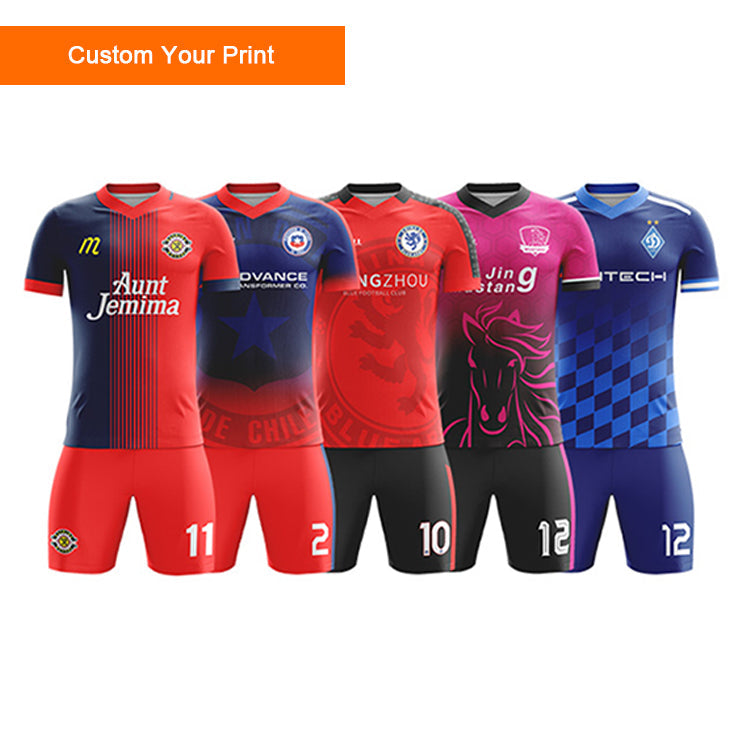 New 2023 clothes Popular Customized Quick Drying for Sports Students Latest Football Jerseys New Model Designs for Unisex styles