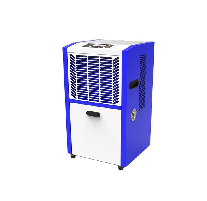 60L/Day Smart Compressor Industrial Commercial Dehumidifier Automatic Shut-Off Metal Construction App-Controlled Touchscreen