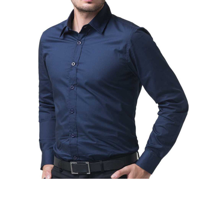 Long Sleeve Stretch Formal Shirt Men High Quality Custom Men's Casual Formal Shirts Non Iron Business Dress Shirts From BD