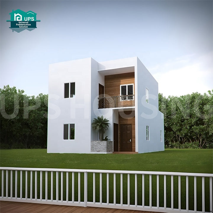 Fully Furnished Prefab Modular House Quick Assemble Container Home Solar System Econel House Made Sandwich Panel for Apartment