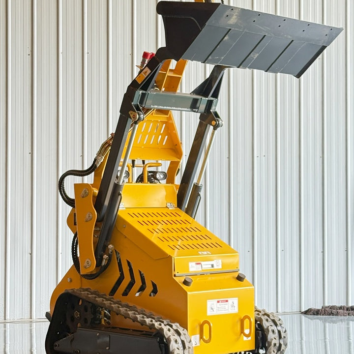 Multiful Micro Electric Farm Home Use Skid Steer Loader Machinery Mini Loader Skid Steer Equipment