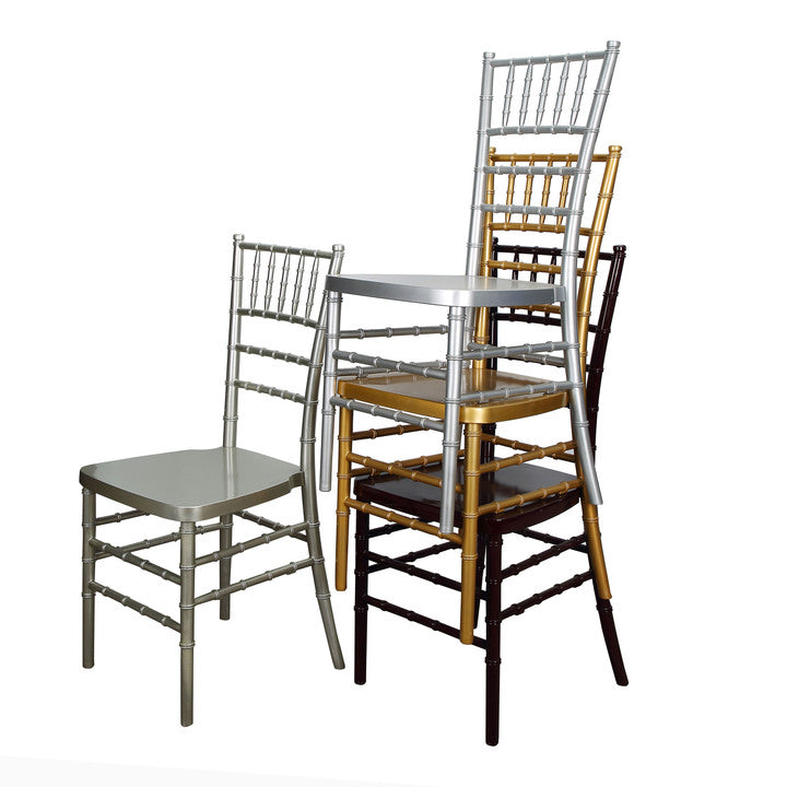 Wholesale Commercial Furniture Plastic Outdoor Resin Chiavari Chivari Chairs for Hotel Church Dining Events Wedding Banquet