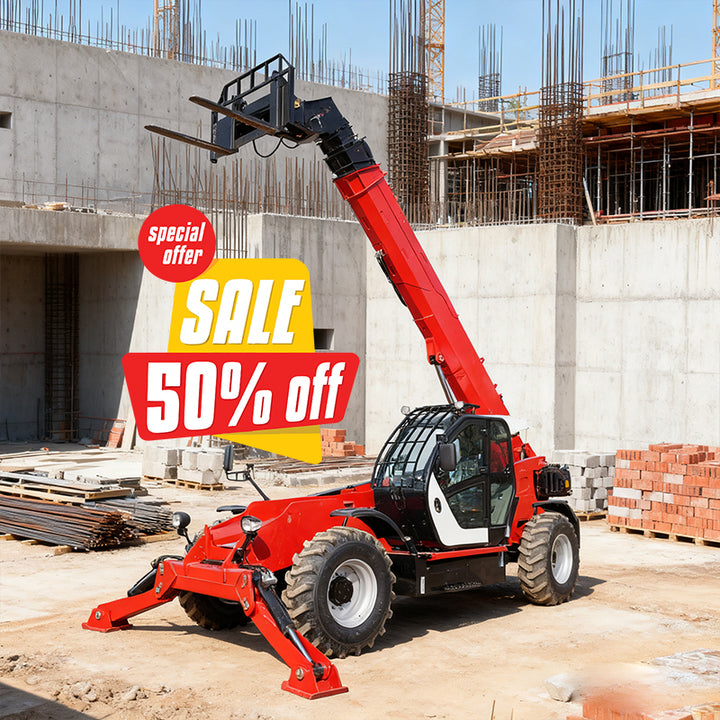 Hot Selling 4 Tons Telehandler 18m Lifting Telescopic Arm Forklift Mini Telescopic Forklift