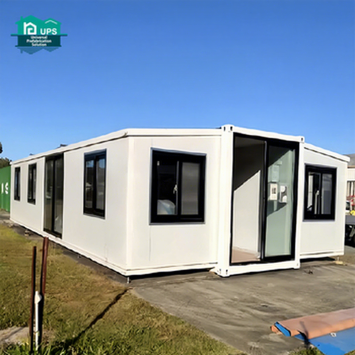 Luxury 3 Bedroom Prefab House Economical Tiny Container Mobile Expandable Shipping Module for Living Room School Mall