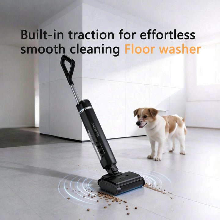 Best-selling Smart Cordless Brushless Floor Washer Home Cordless Vacuum Wet and Dry Scrubbing Mopping Household