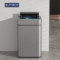 ELPHECO 15L-50L Smart Sensor Trash Can Stainless Steel Automatic Waste Bin for Indoor Household