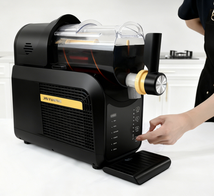 New Electric Household Use Automatic Slush Machine 1.8L Capacity Compressor Ice Maker 6 Drink Modes 20-60min Preparation Time