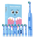Kids Electric Toothbrush with Travel case Oscillating Rotating Electrical Tooth Brush Custom Friendly Rotary Electric Toothbrush