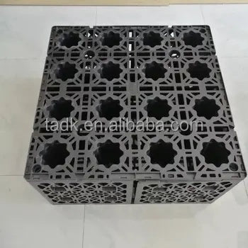 Underground Rain Water Storage Modullar Collection Harvesting System Stormwater Drainage Crate Plastic Rainwater Tank Modules