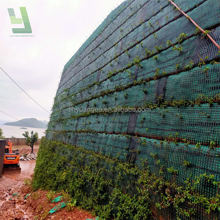 Retaining Wall Polyester Biaxial Geogrid