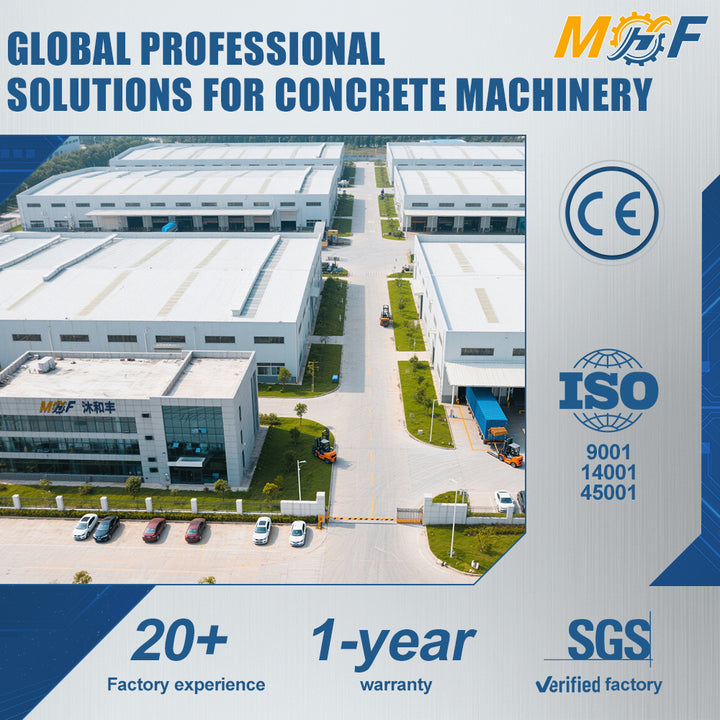 MHF Hot Sale 350L 4-Wheel Gasoline Powered Mobile Concrete Mixer for Construction Site