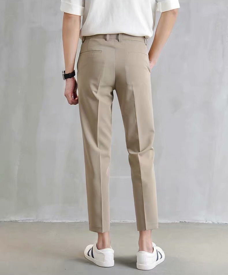 high stretch mens classic pants  Men Custom Slim Fit Suit Pants Dress Pants