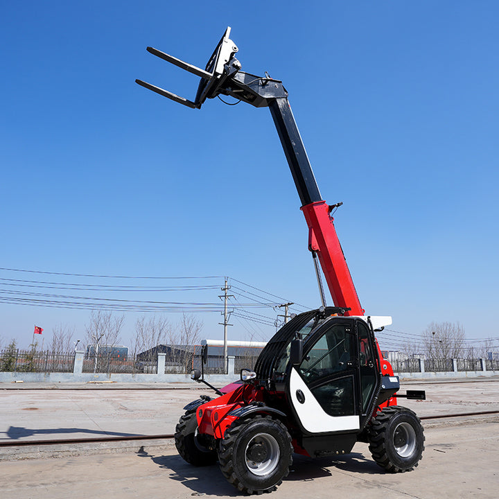 New Industrial-Grade Telescopic Handler Rough Terrain Forklift Diesel Engine 4x4 Wheel Drive for Efficient Construction Retail