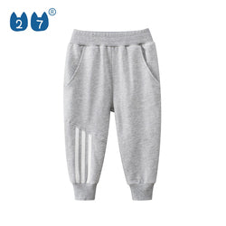 Comfortable Kids Casual 100 Cotton Sports Jogger Long Pants Boy Kids Winter Pants