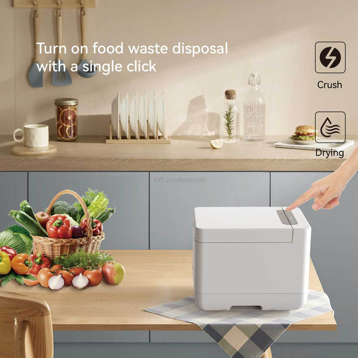 Wholesale Electric Stainless Steel Household Kitchen Waste Disposal & Food Recycling Composting Machine with Silencer Technology