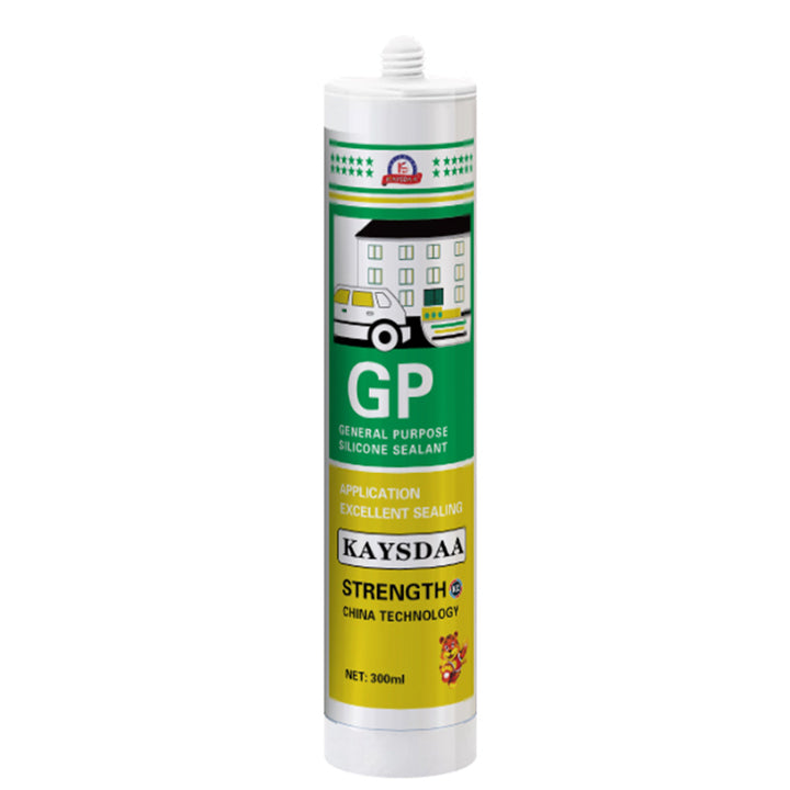 300ml General Purpose Silicone Sealant Weatherproof Acid Adhesive for Construction Transportation Acrylic GP Adhesive Packaged