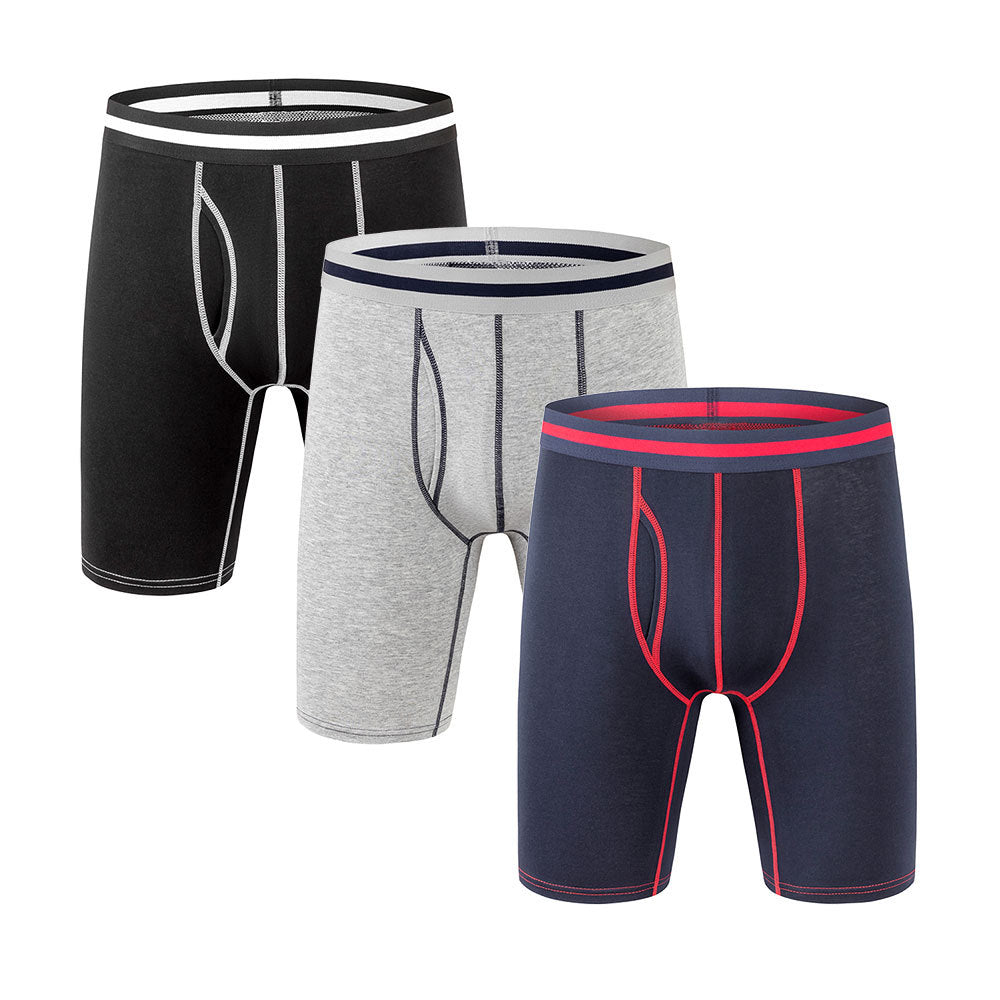 Thermal Underpants Boxer Short Brief Briefs Cotton Custom Customization Men Underwear For Men With Ball Pouch Logo