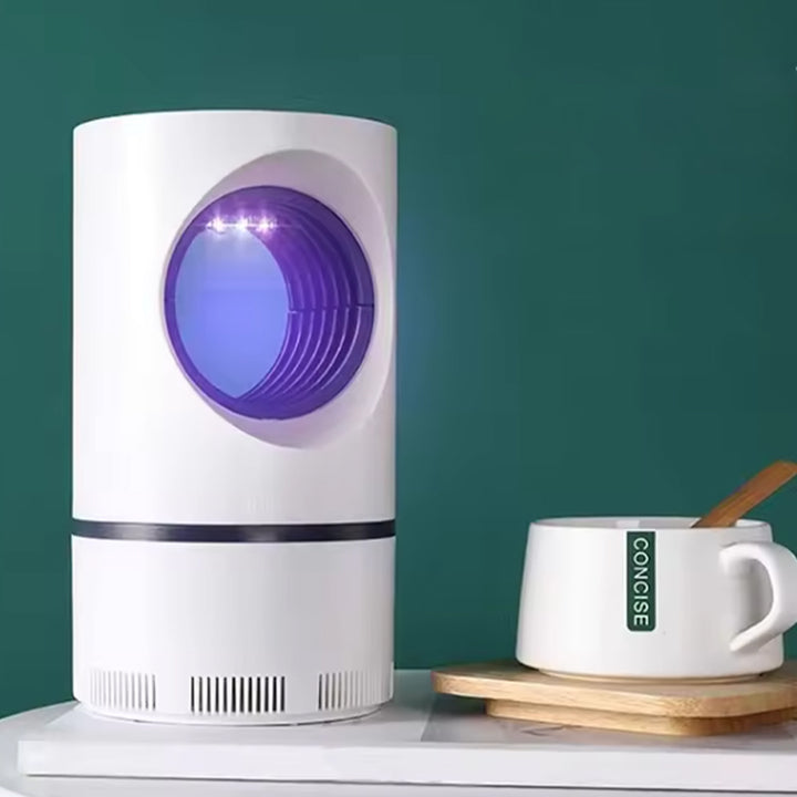Electric USB-Powered Summer Mosquito Killer Lamp, Indoor Fly Trap Mini Mosquito Suction Lamp