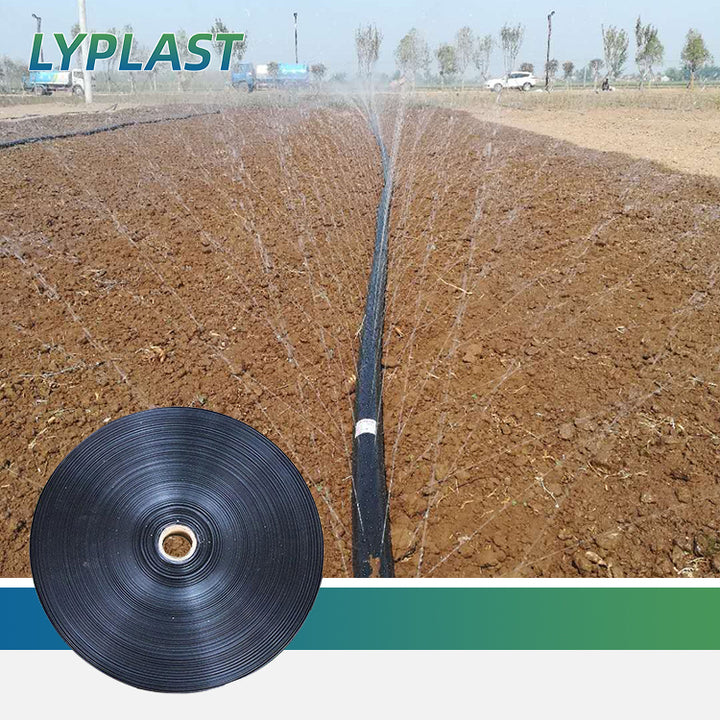 Fine Mist Micro Spray Tape Irrigation Hose, Plastic Layflat Pipe for Greenhouse Vegetables and Flowers