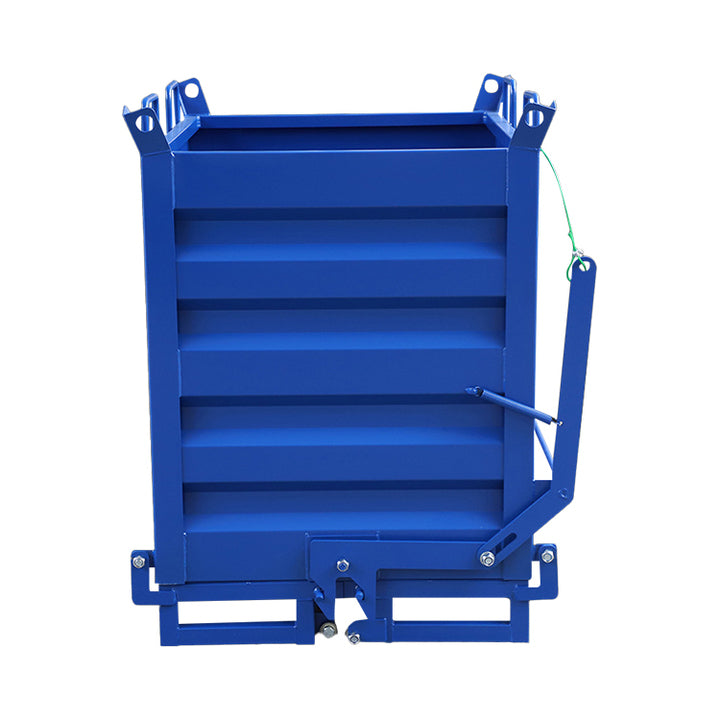 Customizable Equipment Waste Collection Bins Scrap Bins Drop Bottom Chips and Metal Recycle and Transfer Bin
