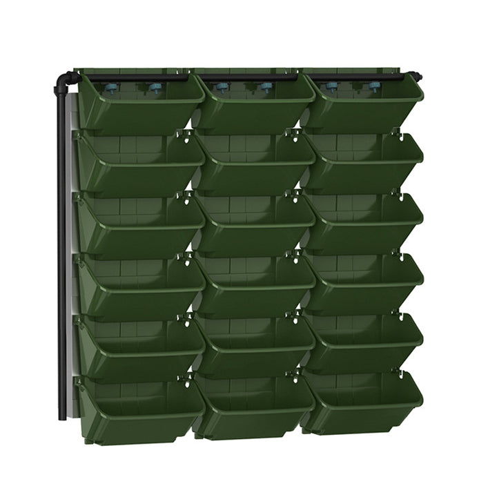 High Quality Durable Outdoor Vertical Hydroponic System Wall Hanging Planter Wall Flower Pots Self Plant Watering Pot