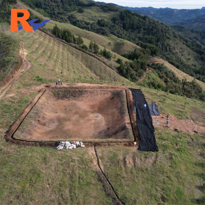 Geomembrane Sheet Price Dam Lining for Palm Oil Digester Biogas HDPE Geo Membrane Anaerobic Lagoon Biogas Plant Animal Waste