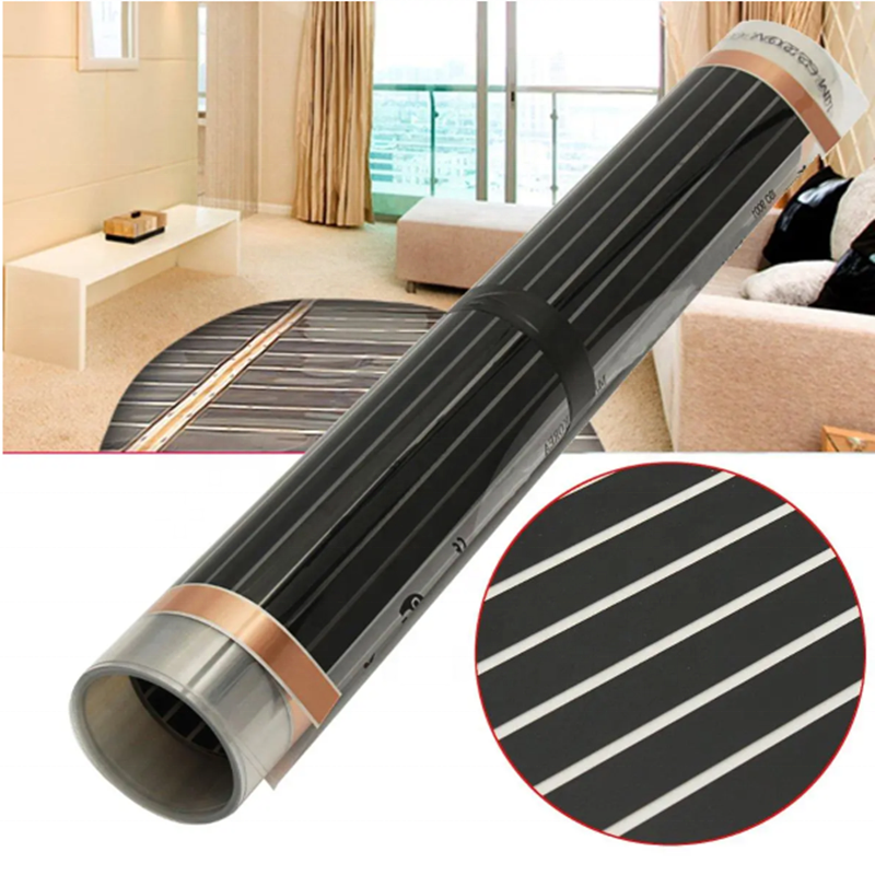 24v  110v 220vPTC Electric Floor Heating Products Far Infrared Carbon Fiber Heating Film Floor Heating Systems