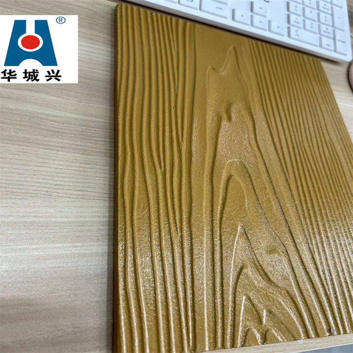8/10/12mm High Quality Modern Wood Grain Fiber Cement Boards 1220x2440mm Multi-color Grey Waterproof High Strength Facade