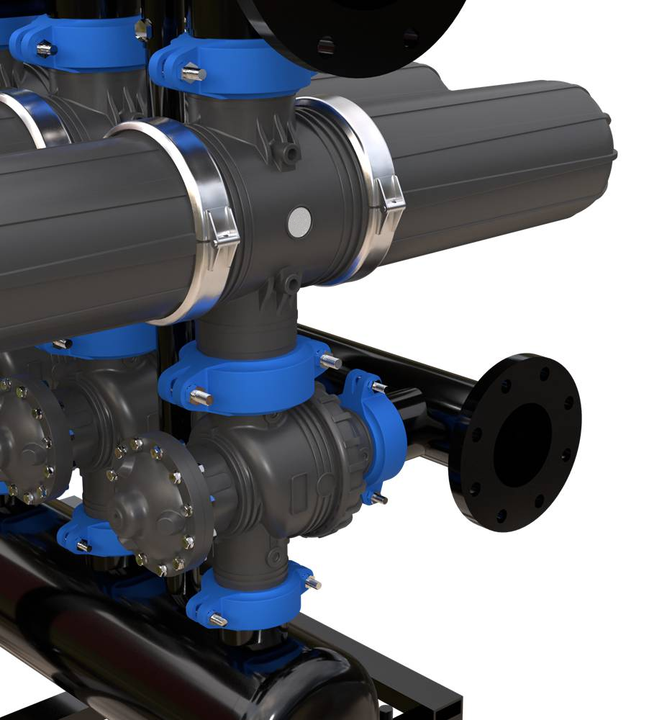 AIGER Wastewater Treatment Automatic Backwash Disc Filter
