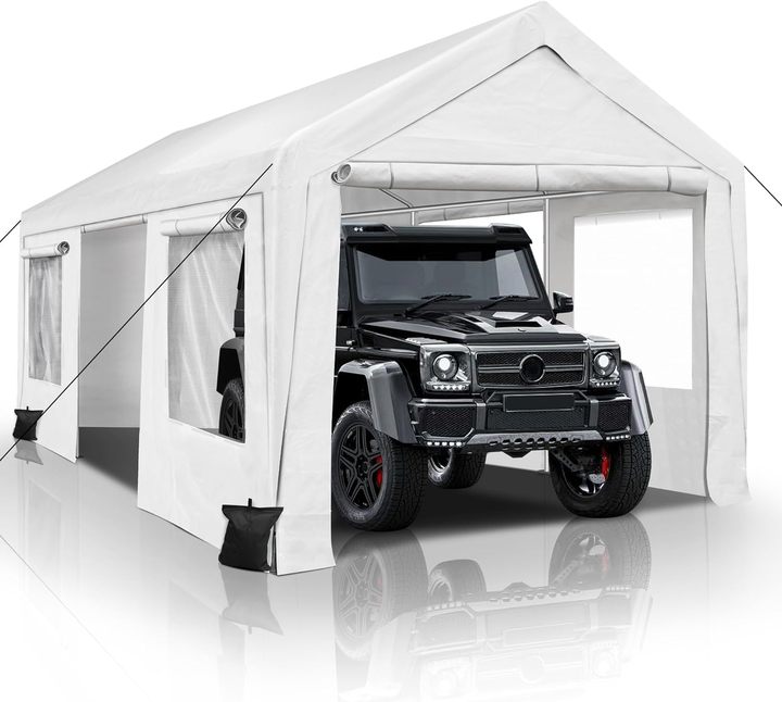 Wholesale Price Outdoor Carport Tent ,13*20 ft With Two Removable Sidewall,car Tent,garage Carport