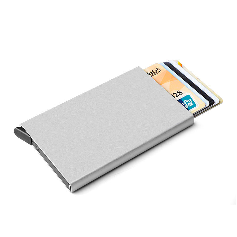 aluminum RFID card wallet