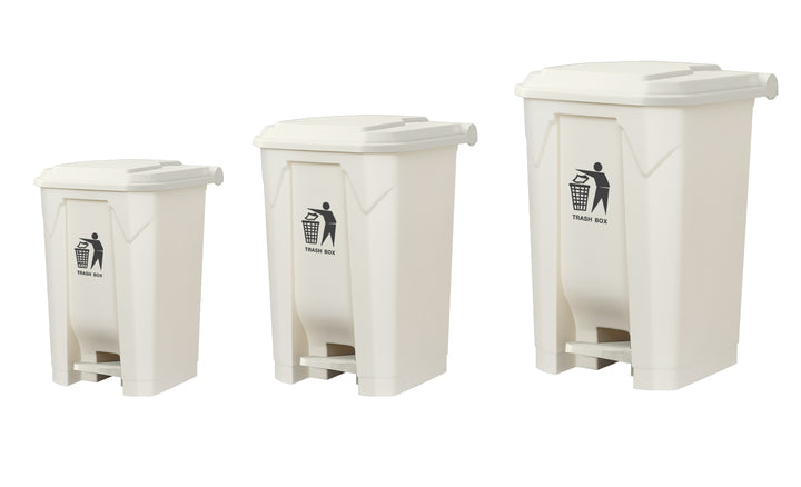Customized Logo 20L Plastic Kitchen Waste Bin with Pedal
