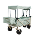 Outdoor Multipurpose Folding Wagon Cart Heavy Duty Collapsible Utility Material Easy-Fold Storage Wagon Hand Trolley Cart