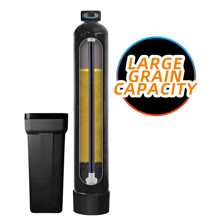 Ion Exchange Water Softening Whole House Water Softener and Filter System Hard Water Softener System for Home