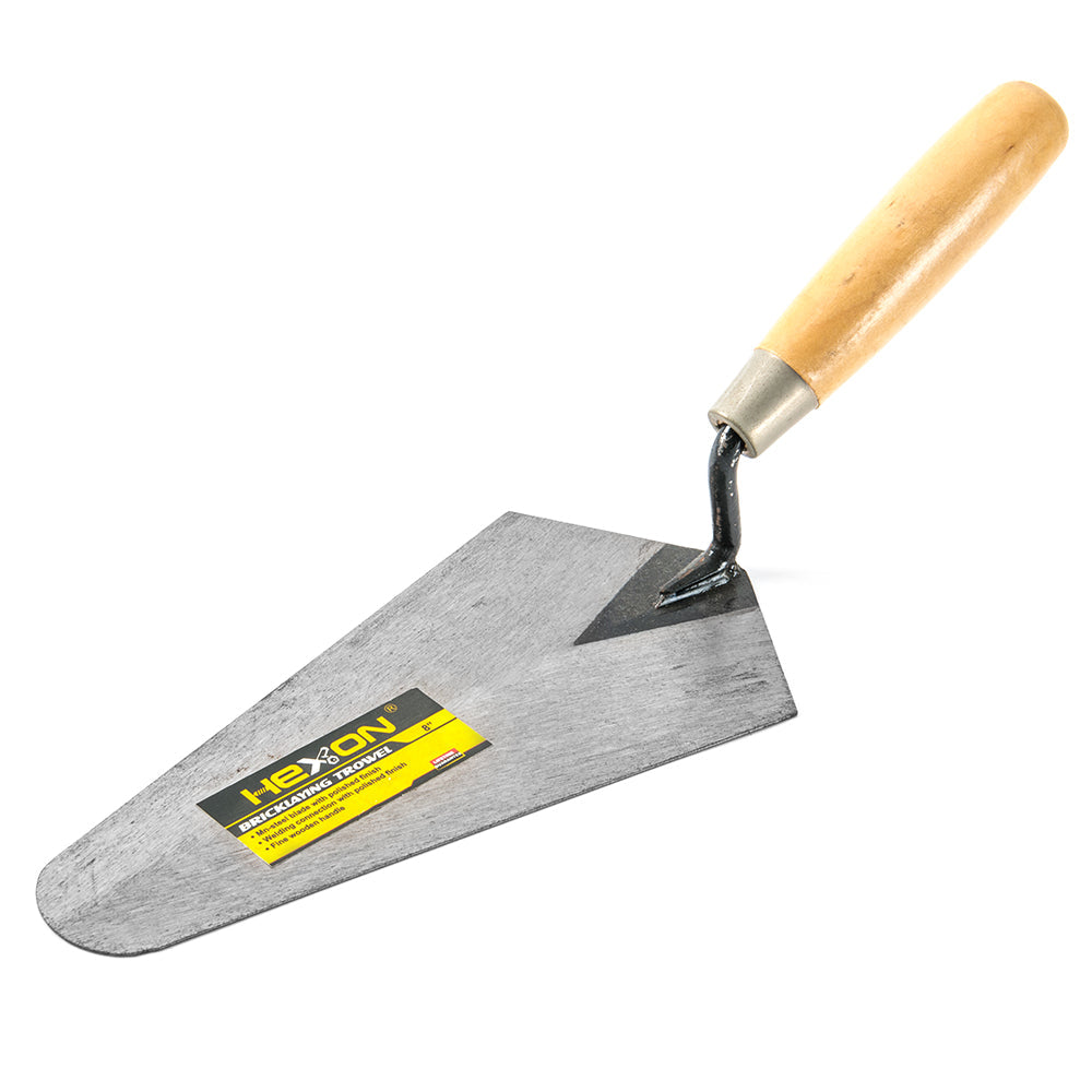 Bricklaying tools wooden handle construction concrete bricklay trowel