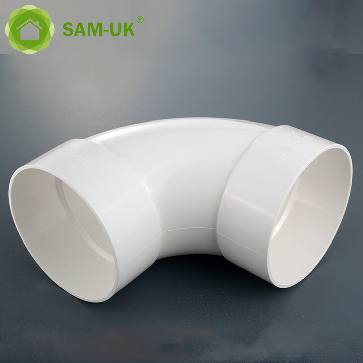 Original Factory Wholesale High Quality ASTM D2665 White Plastic PVC Pipe Manufacturers Sanitary Pipe Fitting Pipe Bend