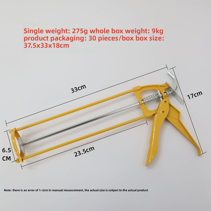 Factory Price DIY-grade Manual Compact Sealing Gun with OEM Customization for Sealant Adhesive Application