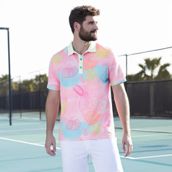 Custom Golf Polo Shirt 100% Polyester T Shirt Sublimation Blank Polo Tshirt T-Shirt Plus Size Men'S Polo Shirts For Men