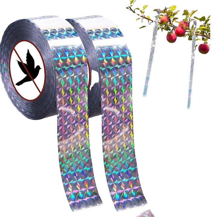 2.5cm UV-Resistant Laser Bird Repeller with High Reflectivity 90% & Double Sided Reflection for Orchard Plantation in Stock