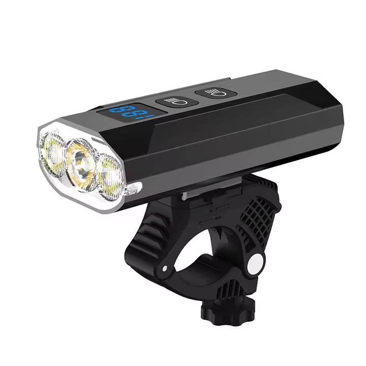 Cycling Rainproof Bike Lamp 5200mAh Front Light for Bicycle Light Rechargeable Bike Front Lamp