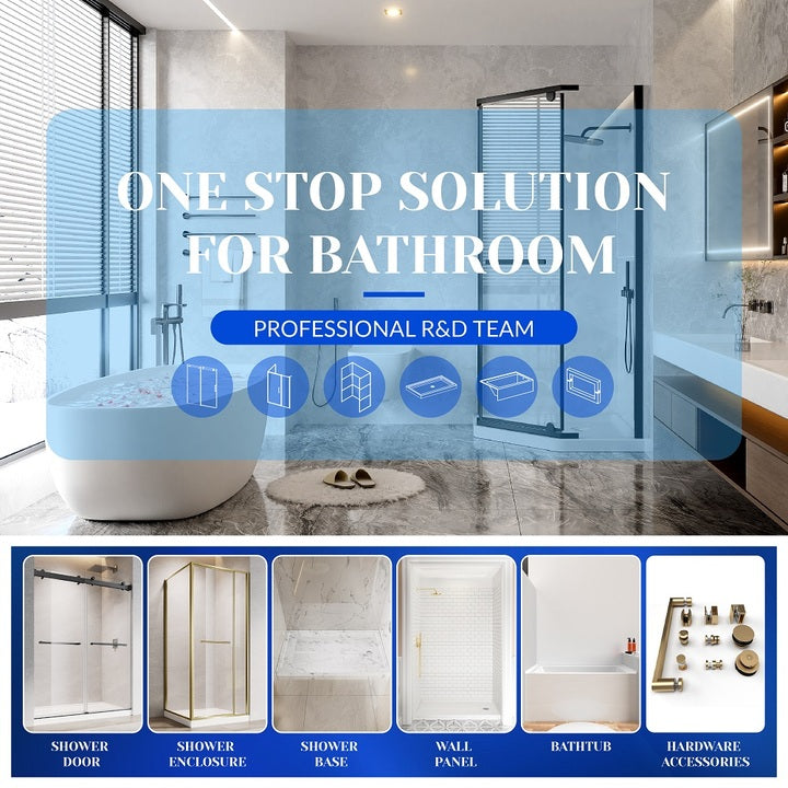 CKB 2 Years Warranty Single Threshold White ABS Apron Soaking Embedded Bathroom Bathtub